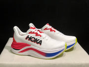 HOKA Skyward X Running Shoes, White Red Blue