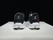 On Cloudsurfer Trail Black and White Trail Running Shoes