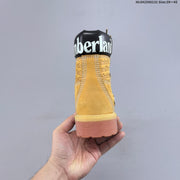 Timberland Yellow Lace-Up Ankle Boots