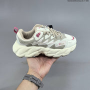 FILA Chunky Low-Top Sneakers in Cream or Black