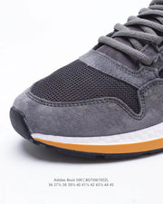 adidas Boot 500 Running Sneakers Grey Black Orange