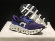 On Cloudmonster 3 Running Shoes, Blue and Purple