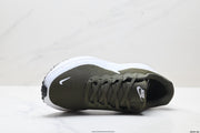 Nike Revolution 8 Olive Green and White Running Shoes