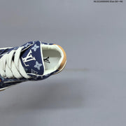 Louis Vuitton Tilted Low Sneakers Blue Monogram