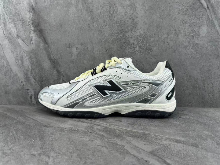 New Balance 204L Silver and White Sneakers