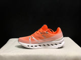 On Cloudsurfer Running Shoes in Coral and White