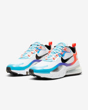 Nike Air Max 270 React Sneakers White Blue Orange DC0833-101