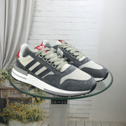 adidas ZX 500 RM Retro Running Sneakers, Grey and White