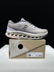 On Cloudsurfer Trail 2 Waterproof Trail Shoes Pink/Brown Grey