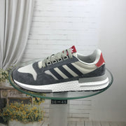 adidas ZX 500 RM Retro Running Sneakers, Grey and White