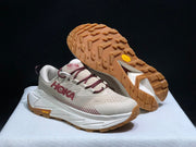 HOKA Skyline Float X Trail Sneakers in Beige