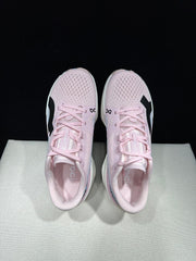 On Cloudboom Max Running Shoes in Pink and Blue