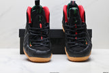 Nike Air Foamposite One Black Red Gum Sneakers
