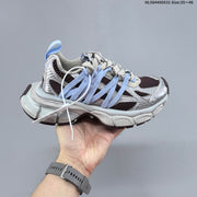 Balenciaga 3XL Low-Top Sneakers in Silver and Grey