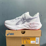 ASICS NOVABLAST 5 LE White Purple Running Shoes