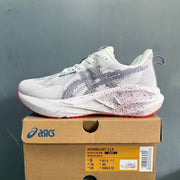ASICS NOVABLAST 5 LE White Purple Running Shoes