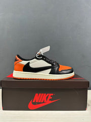 Jordan Air Jordan 1 Low Golf Shattered Backboard Black Orange