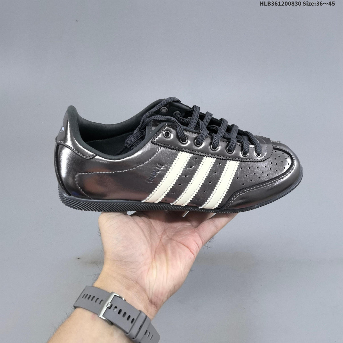 Adidas Originals Changle Low-Top Sneakers, Metallic Charcoal
