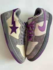 BAPE SK8 Sta Sneakers White Purple