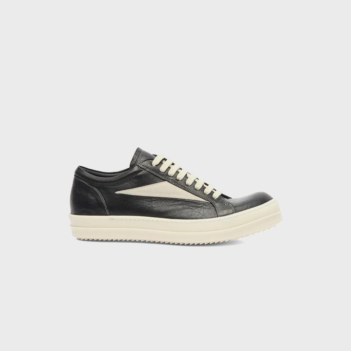 Rick Owens Concordians Vintage Sneaks - Pelle Black / Milk