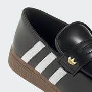 Men's Adidas Handball Spezial Loafer - Core Black / Cloud White / Gold