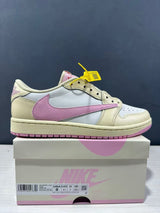 Jordan Travis Scott Air Jordan 1 Low OG Shy Pink Sneakers