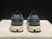 On Cloudnova Form 2 Sneakers in Blue and Cream