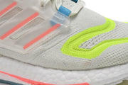 Adidas Ultra Boost 22 GX8015 White Blue Yellow Running Shoes