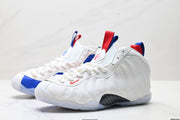 Nike Air Foamposite One Penny Hardaway White Blue Red Sneakers