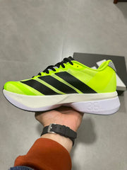 adidas Adizero Running Shoes Neon Green Black