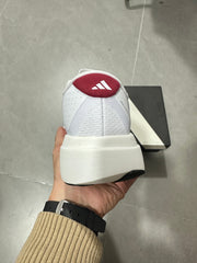 adidas Lightstrike Pro Running Shoes White Burgundy