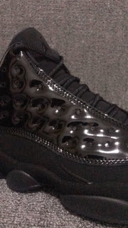 Air Jordan 13 Retro Cap and Gown Black Sneakers