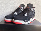 Jordan Air Jordan 4 Black Grey Red Sneakers