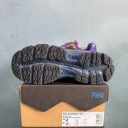 ASICS GEL-KAYANO 12.1 Blue and Gunmetal Sneakers