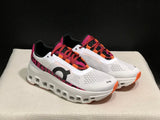 On Cloudmonster Cloud X Sneakers White Pink