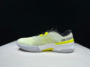 On The Roger Pro Fire Clay Tennis Sneakers, Lime and Black
