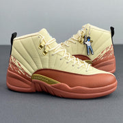Jordan 12 Retro Eastside Golf Sneakers Cream Brown DV1758-108
