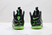 Nike Air Foamposite Huarache Black Green Basketball Sneakers