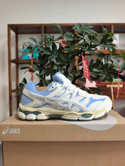 ASICS Gel-NYC Sneakers in White and Blue