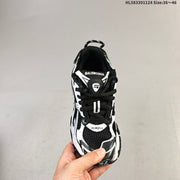 Balenciaga Runner Low-Top Sneakers in Black and White