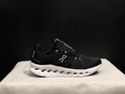 On Cloudsurfer Black and White Running Shoes