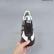 Onitsuka Tiger Tokuten Low-Top Sneakers in White and Dark Brown