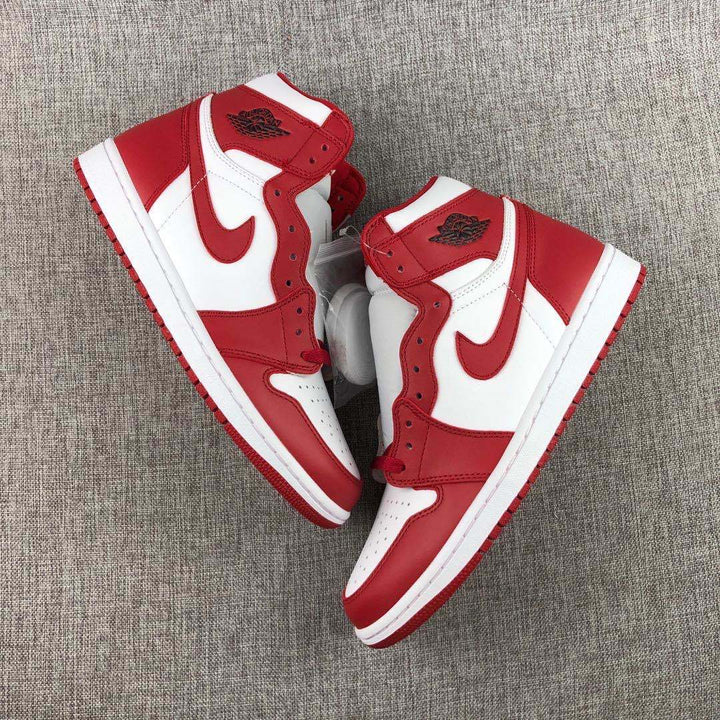 Jordan New Beginnings High-Top Sneakers White Red CT6252-900