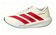 Adizero Evo SL 2 Running Shoes in Off-White and Red