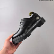 Dr. Martens Sinclair Black Platform Lace-Up Shoes
