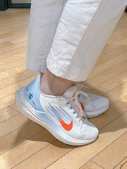 Nike Air Winflo 9 Running Shoes in White and Light Blue DX6048-181