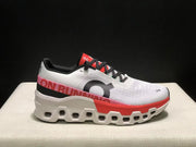On Cloudmonster 2 PAF White Rose Running Sneakers