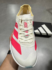 adidas Lightstrike Pro Running Shoes White Red JR4542
