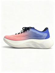 Pink and Blue Running Sneakers with Black Laces