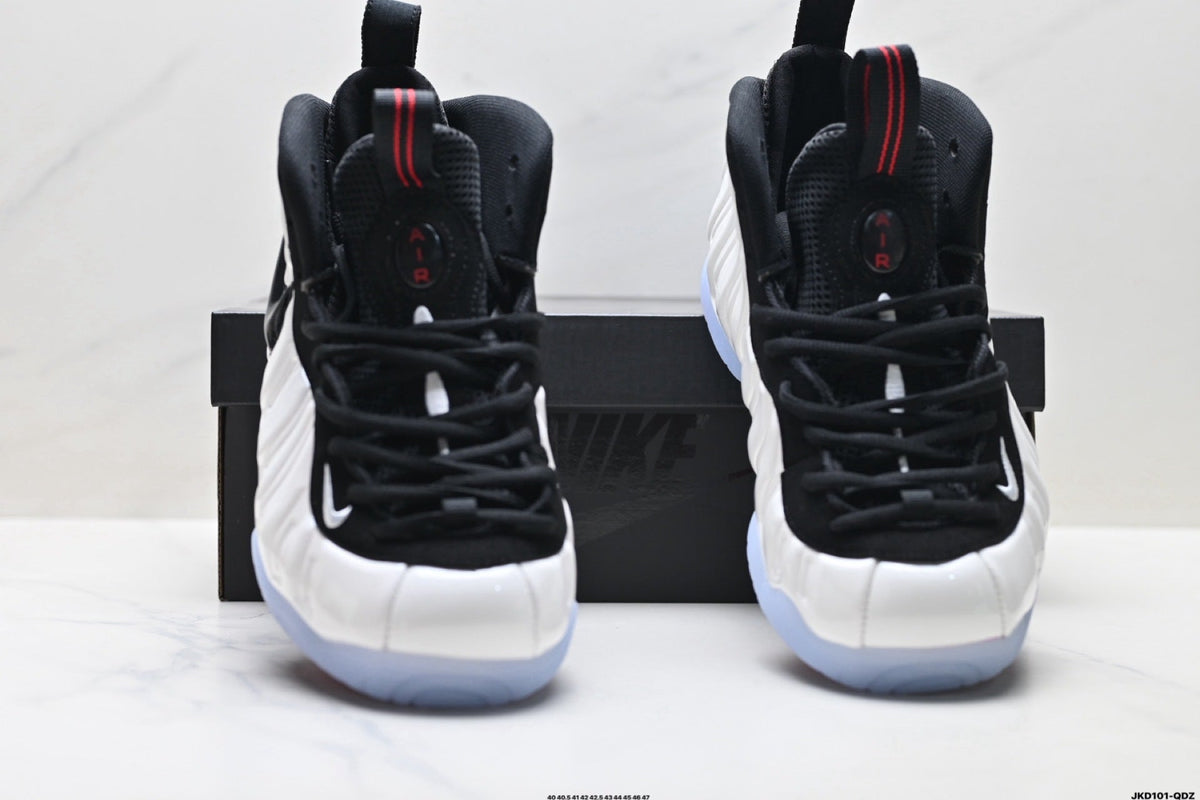 Nike Air Penny Foamposite One Black White Red Sneakers